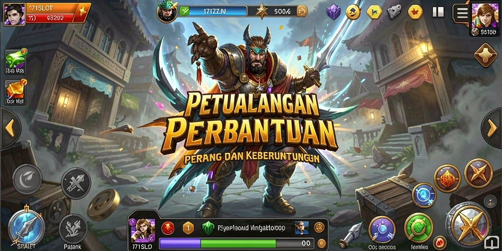 Tangkapan layar utama gameplay ARPG yang seru di 171SLOT.