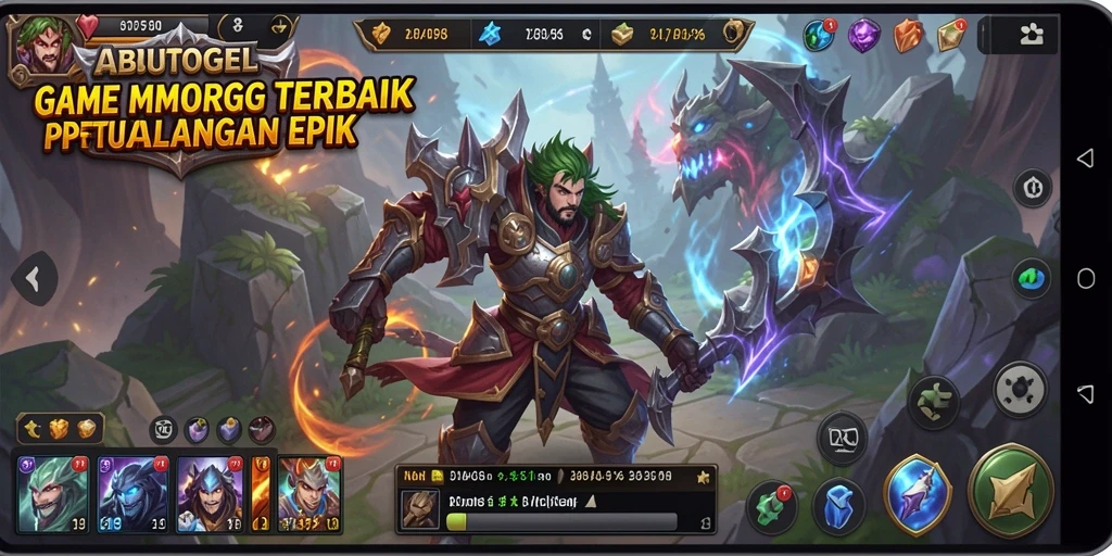 Gameplay ABUTOGEL yang menarik dengan petualangan seru dan interaksi pemain.