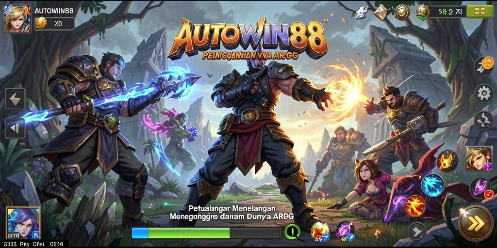 Tampilan gameplay ARPG yang mendebarkan dari AUTOWIN88.