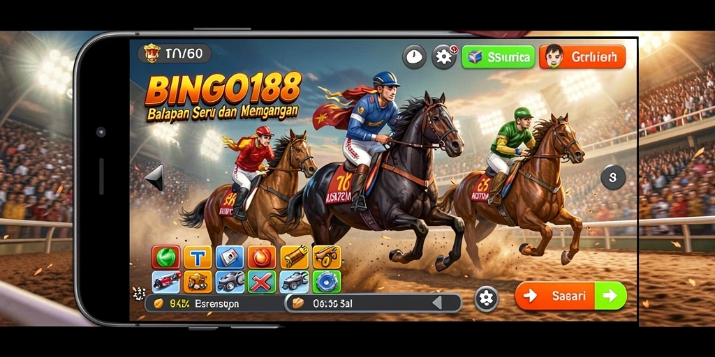 Tampilan menarik dari gameplay BINGO188 yang mendebarkan.