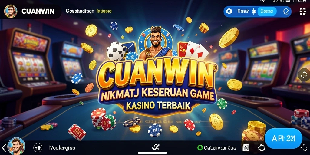 Tampilan permainan Kasino yang menawan di CUANWIN.