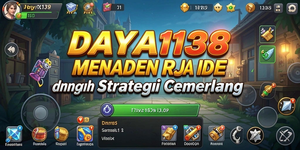 Tangkapan layar utama menunjukkan gameplay santai dan menenangkan di DAYA138.