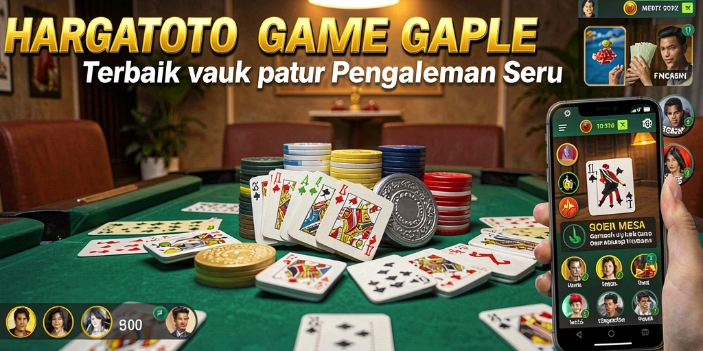 Tampilan gameplay HARGATOTO yang menarik dan interaktif.