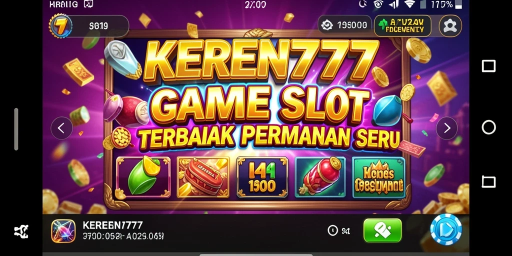 Tampilan gameplay menawan dari KEREN777 dengan efek visual yang memukau.
