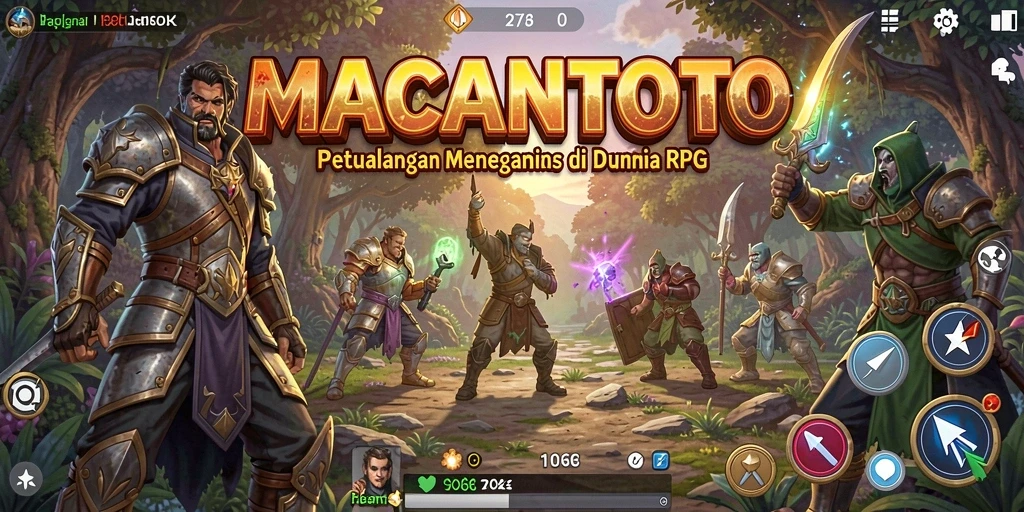 Tampilkan gameplay seru dengan pertarungan penuh aksi di MACANTOTO.