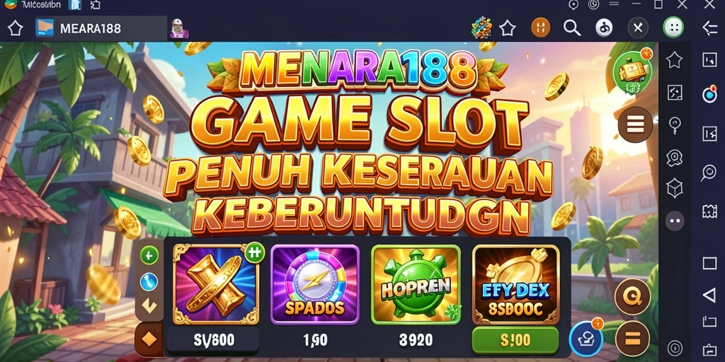 Screenshot MENARA188 menampilkan gameplay Slot yang memikat dan menarik.