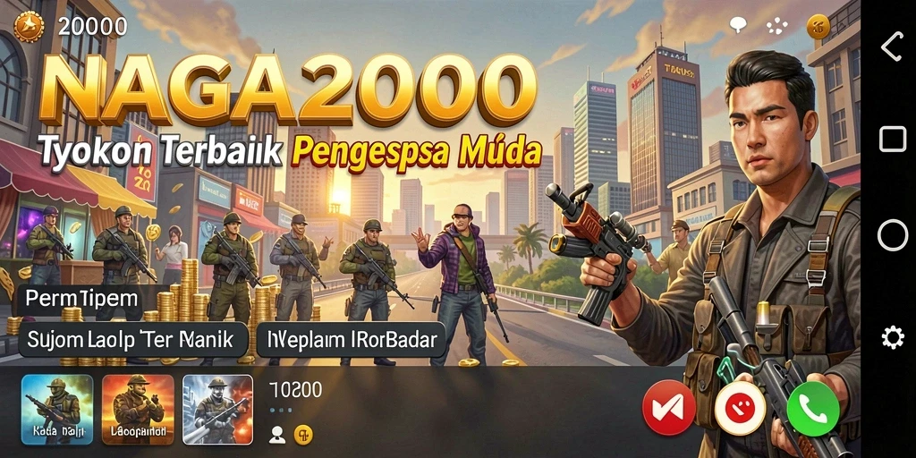 Tampilan gameplay <strong>NAGA2000</strong> yang menarik dan penuh strategi.