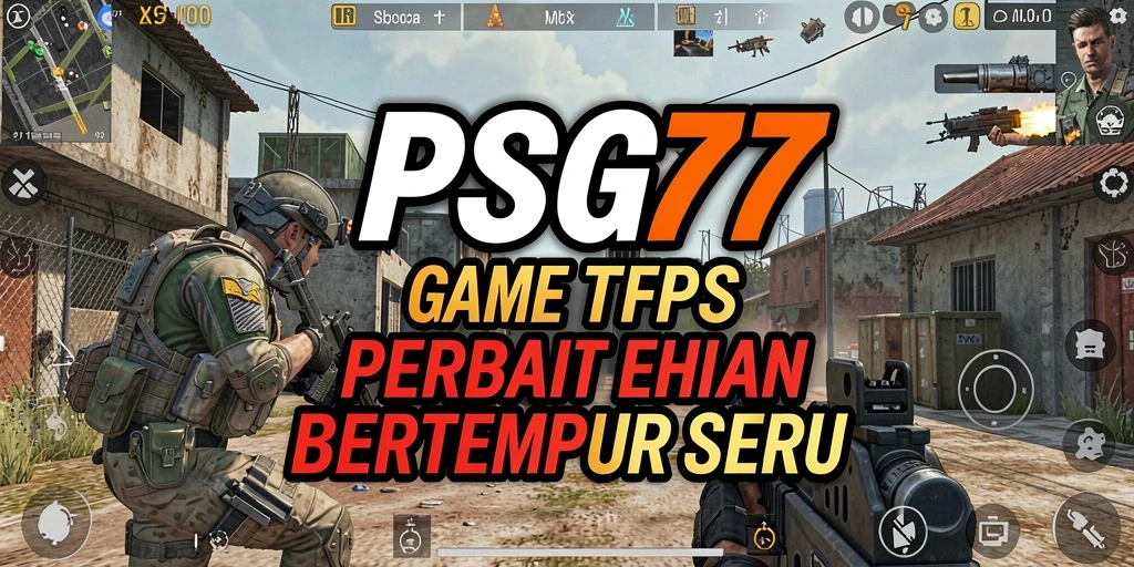 Tampilan menarik dari gameplay PSG77 dengan aksi tempur seru.