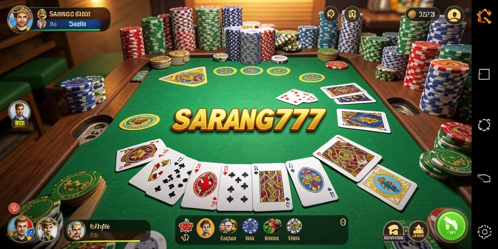 Gameplay seru SARANG777 dengan pemain aktif dan interaksi menarik.