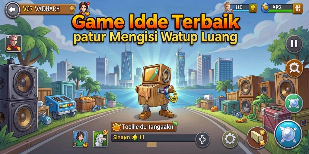 Tampilan gameplay V07 yang menarik dan menghibur.