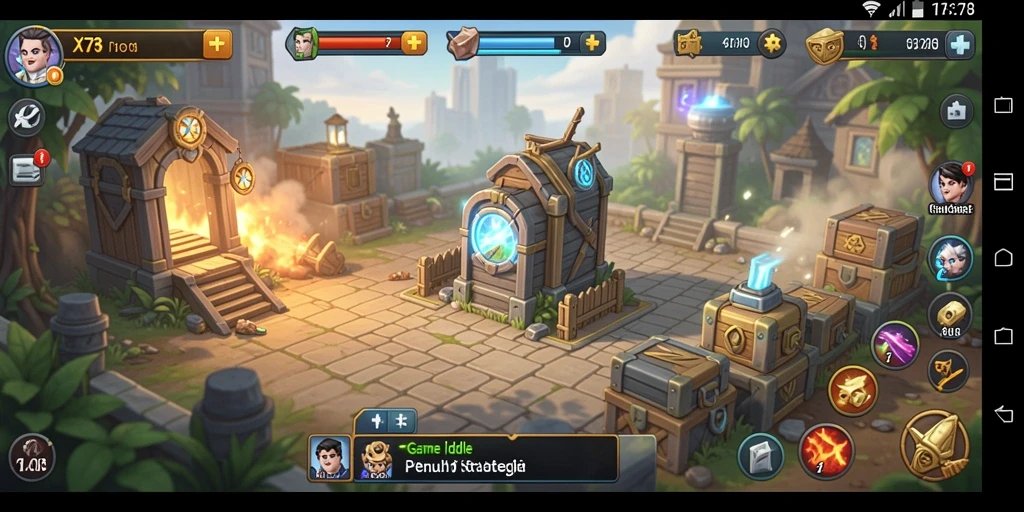Tampilan gameplay X78 yang menarik dan seru dalam kategori Idle.